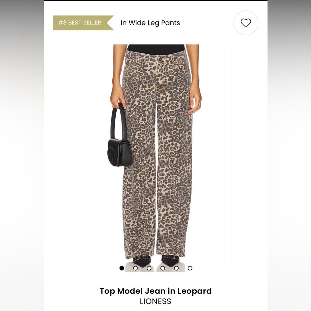 Lioness Top Model Jeans - Leopard Fade